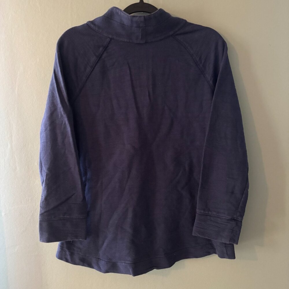 Lilly Pulitzer Popover Solid Half Zip Sweatshirt - image 4